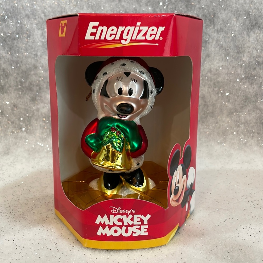 Minnie Mouse Energizer Collaboration Ornament 2000 B47